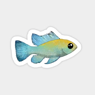 Electric Blue Ram Sticker